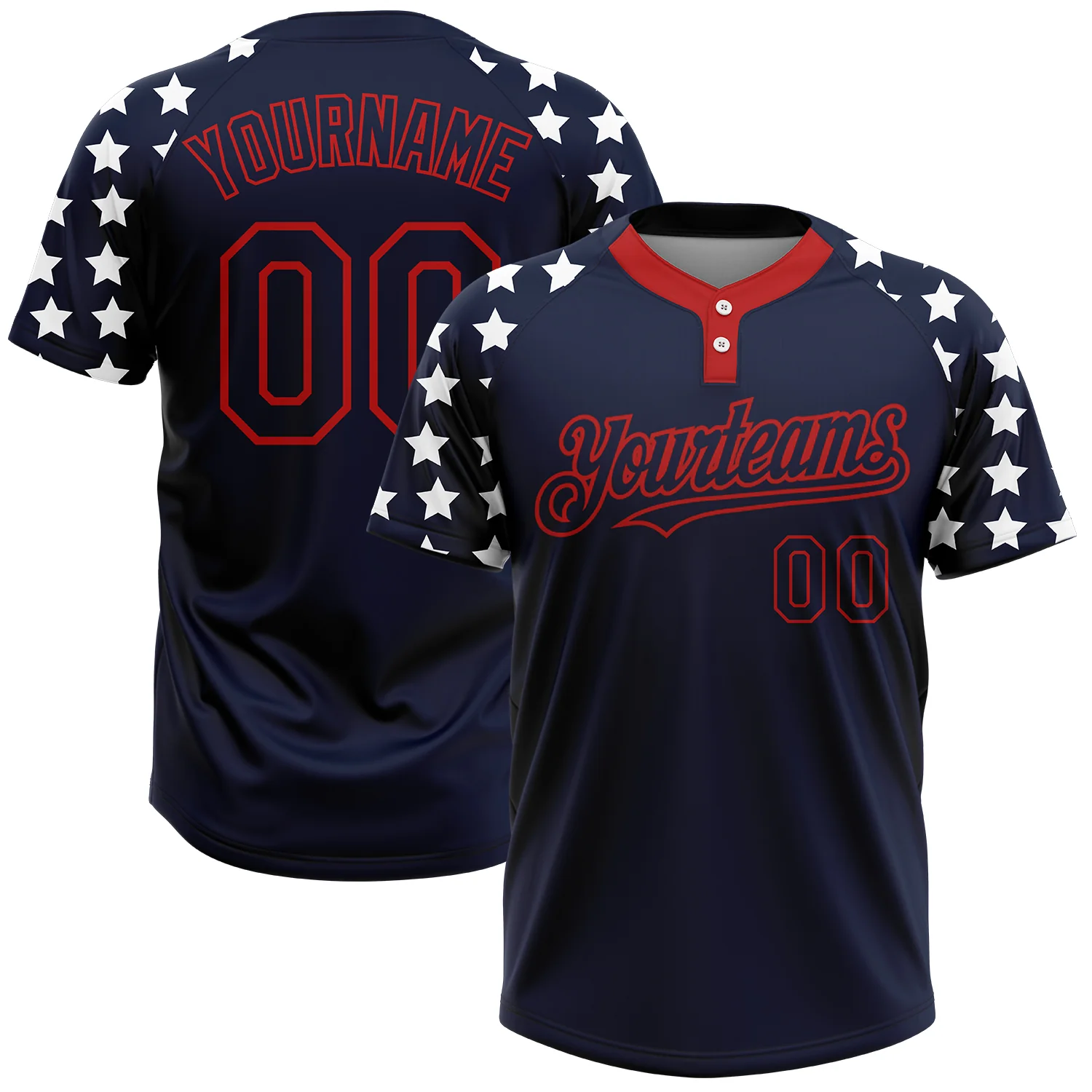 Custom-Navy-Red-White-3D-American-Flag-Fashion-Two-Button-Unisex-Softball-Jersey.webp