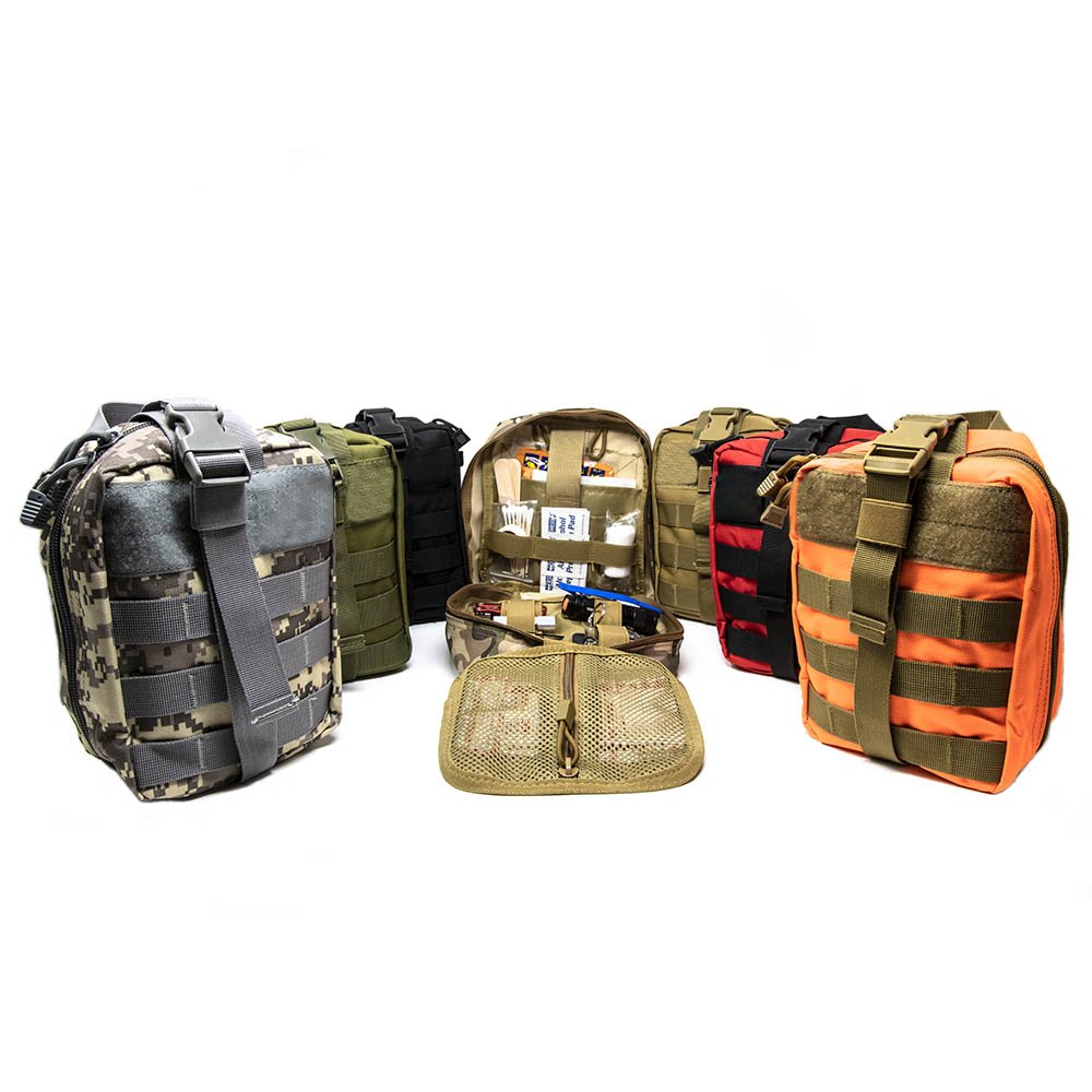 Factory custom first aid survival kit waterproof tactical medical emergency bag1
