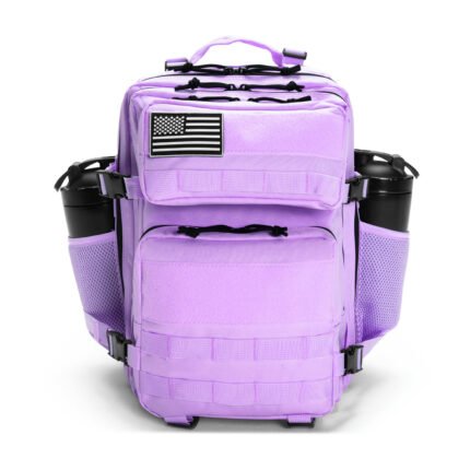 TD-TB-132 | Premium Tactical Backpack Purple – Heavy-Duty Military Gym Bag & Travel Rucksack